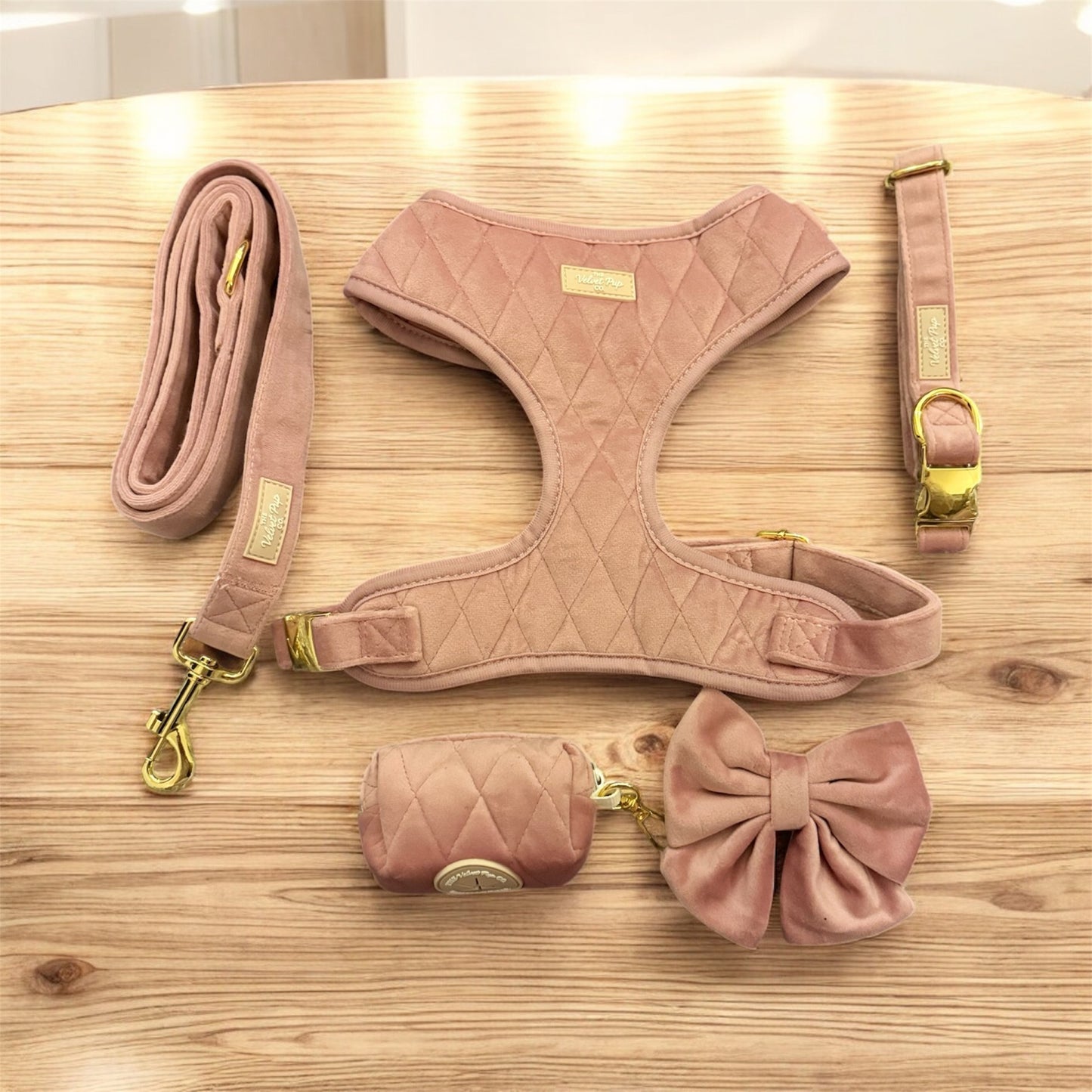 Rosé Dust Harness Set